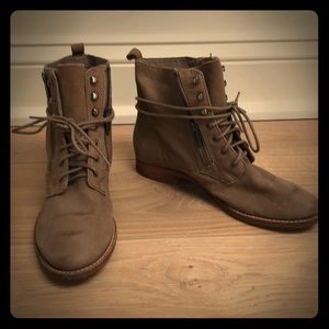 Barely worn Sam Edelman combat boots